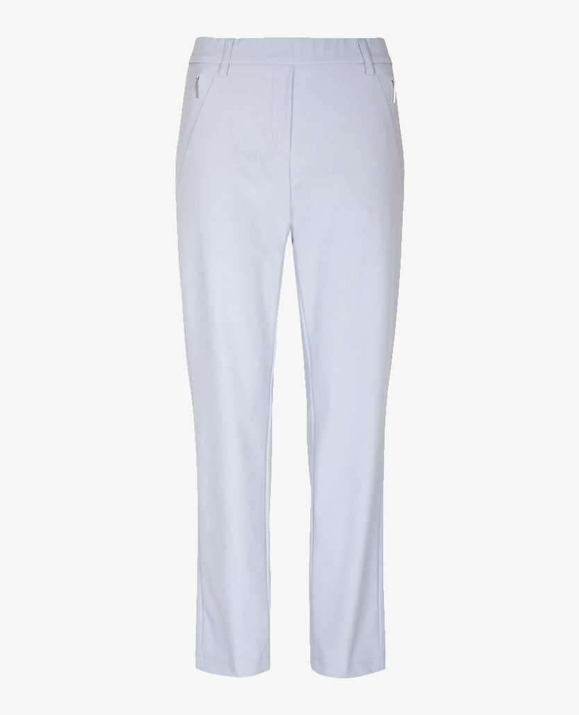 Gardeur - Elastiek rondom - Zene57 - Traveljersey - Licht blauw - Korte lengte
