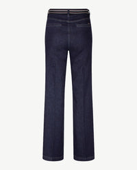 Gardeur - Elastiek rondom - Zilla 1 - Flare- Jeans - Korte lengte - Dark blue