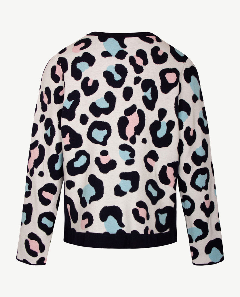 Gollé Haug - Vest met rits - Rose, navy, blue en wit