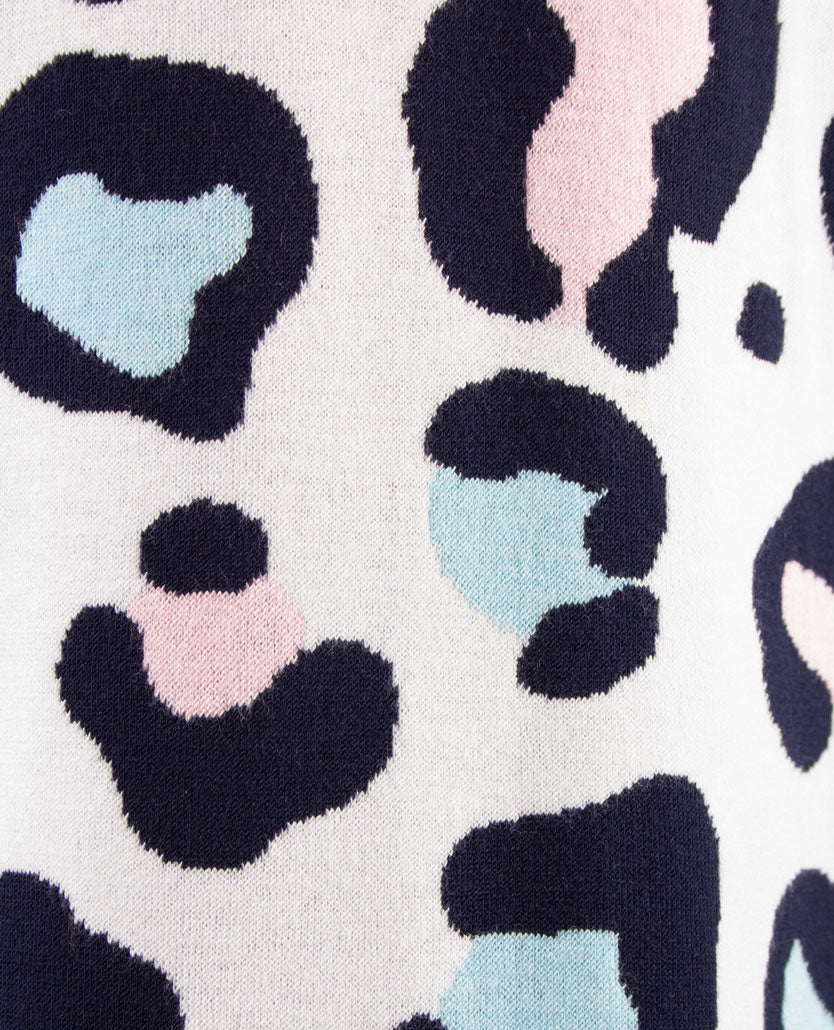 Gollé Haug - Vest met rits - Rose, navy, blue en wit