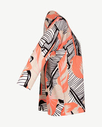 Gollé Haug - Pullover ronde hals - Zwart, off-white en peach