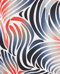 Gollé Haug - Polo - Dessin navy, rood en wit