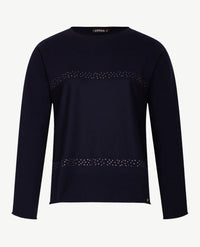Gollé Haug - Pullover rol boordje - Navy