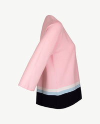 Gollé Haug - Vest - Rose, wit, blue, marineblauw