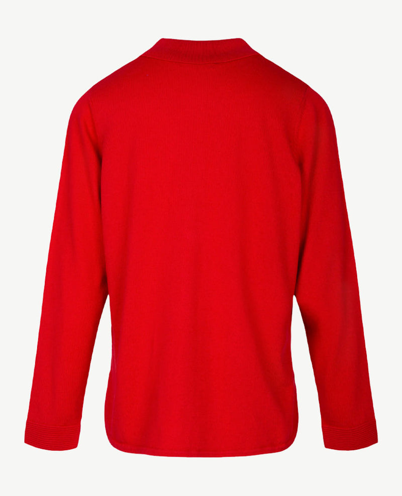Gollé Haug -  Pullover polo - Warm rood