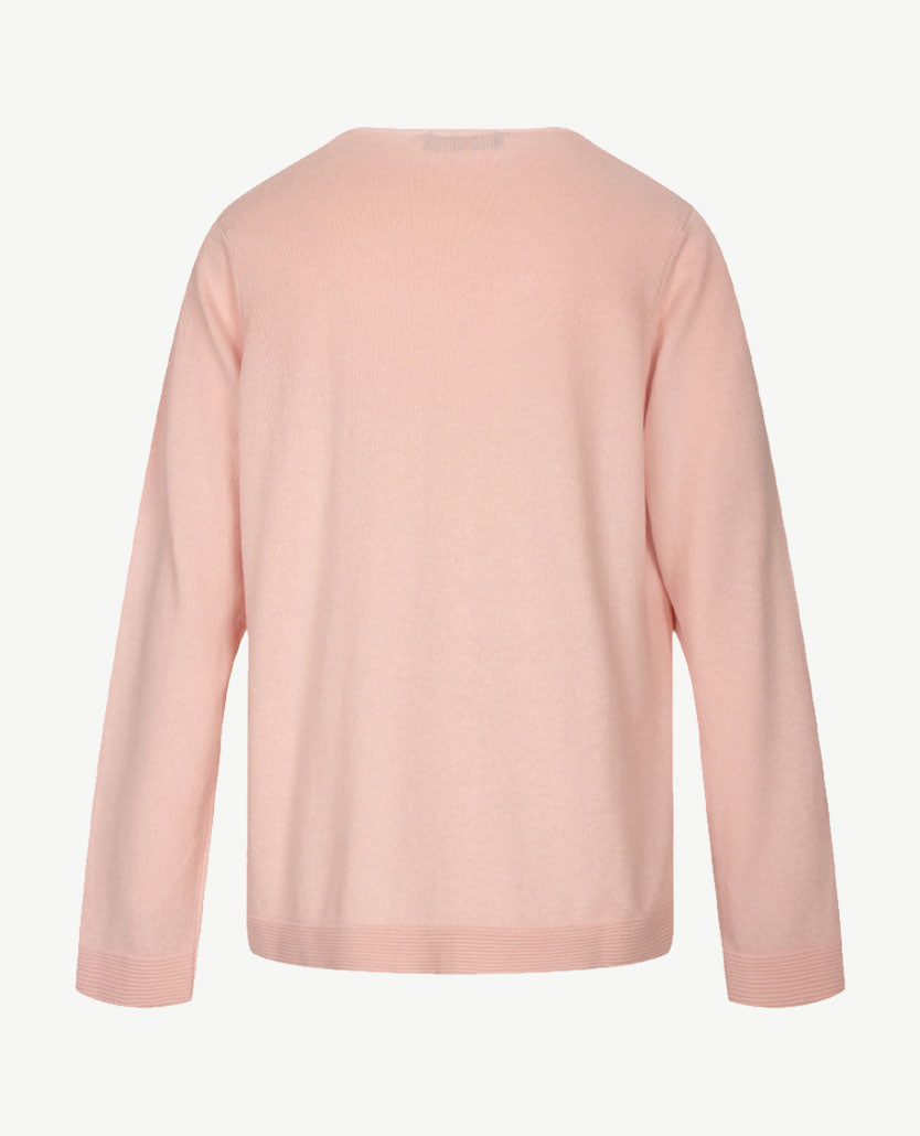 Gollé Haug - Lichte pullover v-hals - Rose