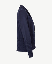 Gollé Haug - Blazervest - Kabel - Navy