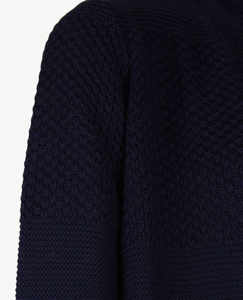Gollé Haug - Vest - Verschillende steken - Navy