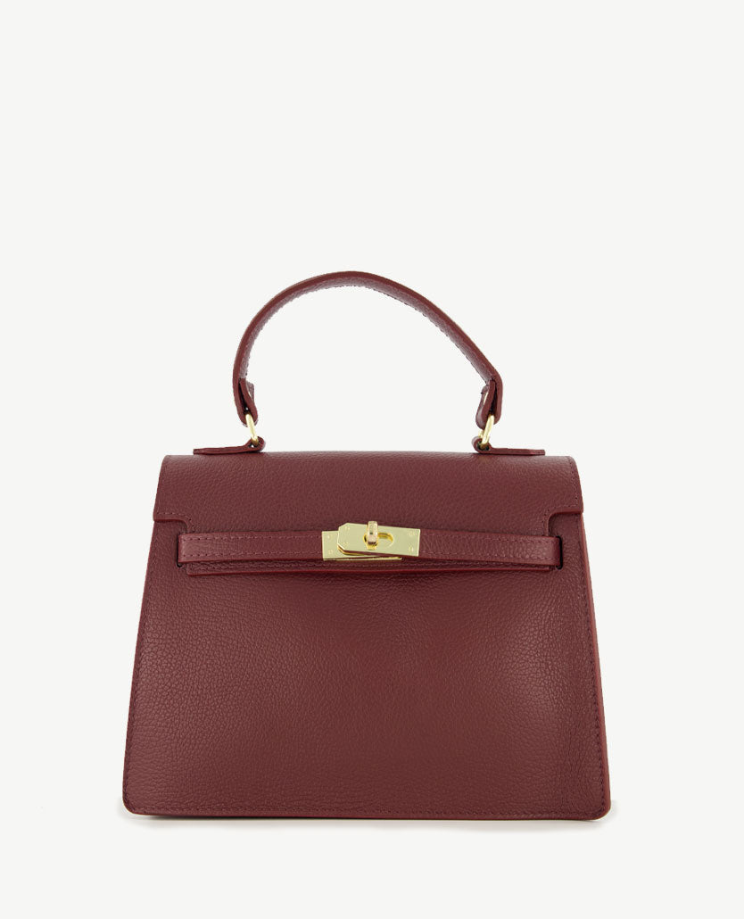 Tas Inez leer bordeaux