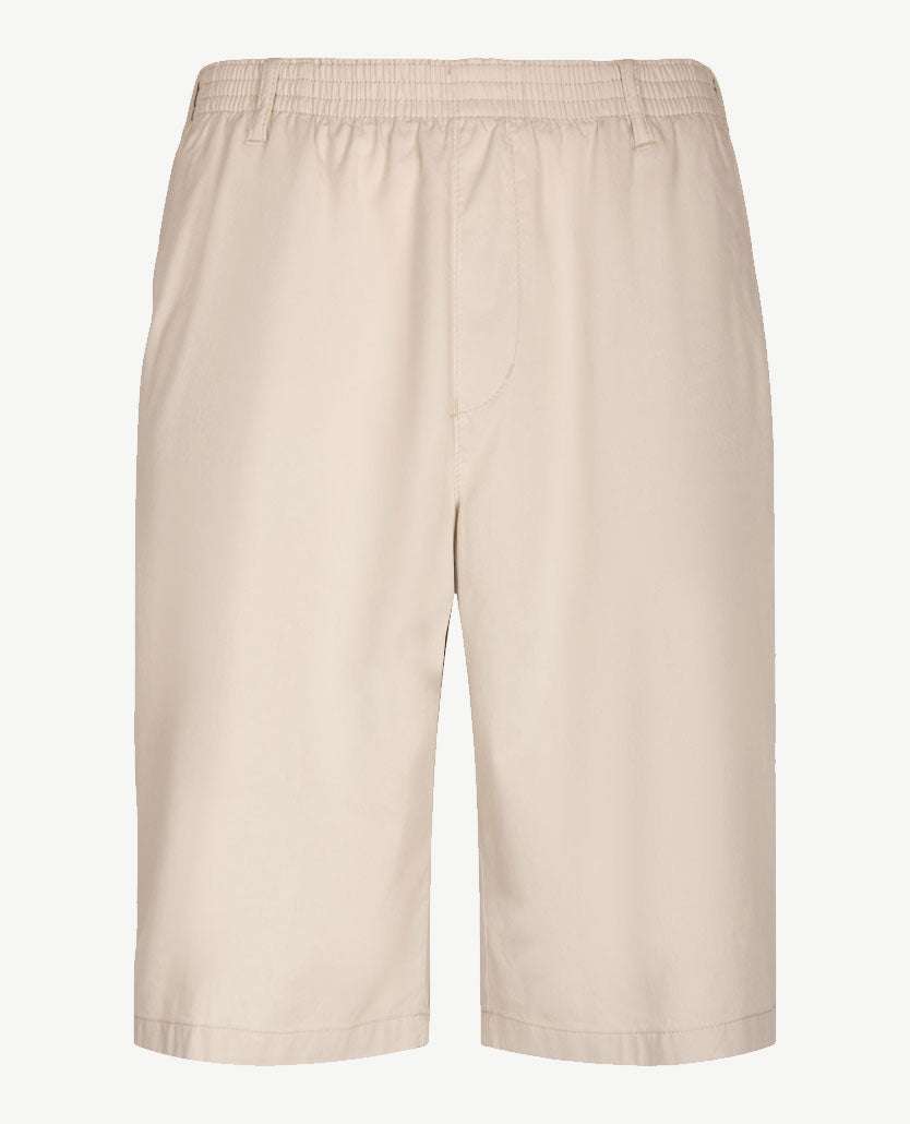 D.Y.P. - Julian - Bermuda/korte broek - Elastische band - Katoen - Licht Beige