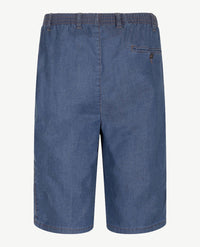 D.Y.P. - Julian - Bermuda/korte broek - Elastische band - Lichtblauwe jeans