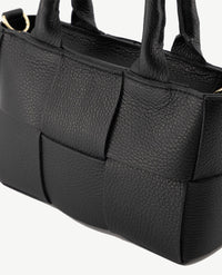 Tas - Kate - klein - Leer - Zwart