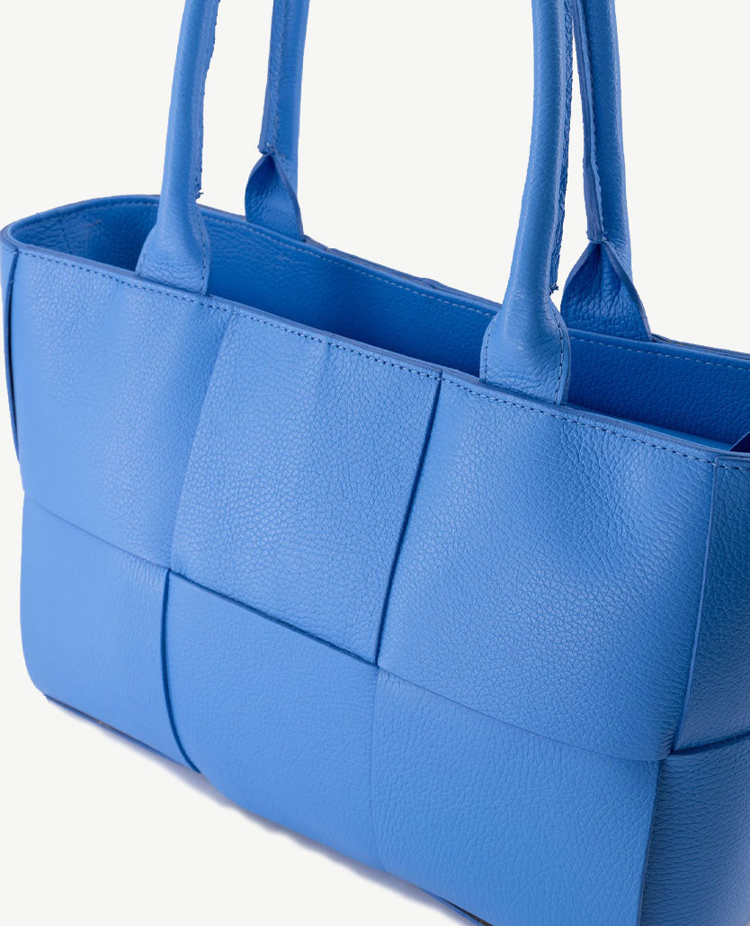 Tas - Kate - Large - Leer - Kobalt