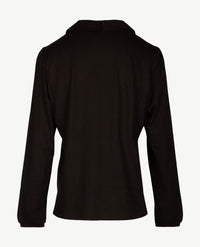 Le Comte - Blouse met kraag - zwart