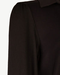 Le Comte - Blouse met kraag - zwart