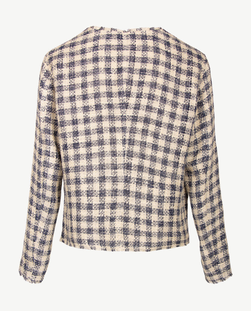 Le Comte - Vestjasje - 'Chanel' - Navy en off-white