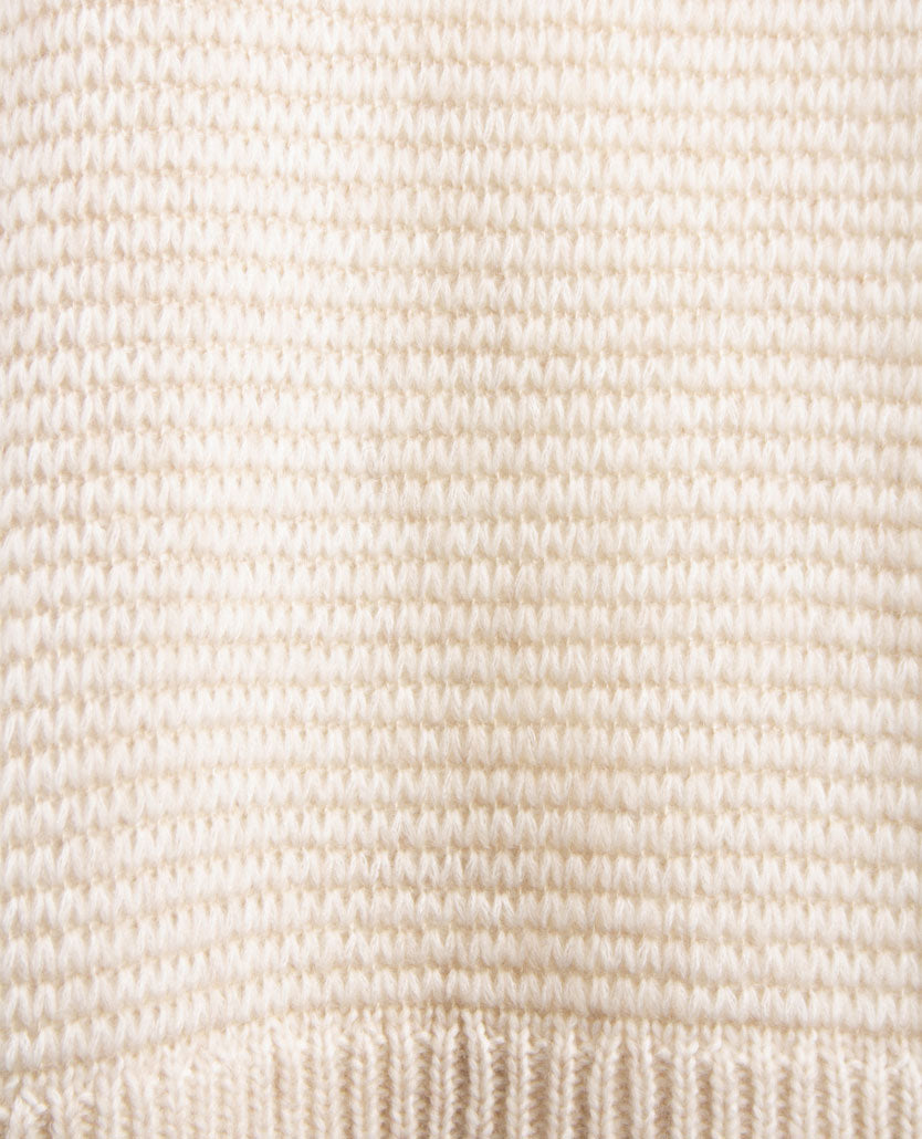 Le Comte - Pullover - Ronde hals - Off-white