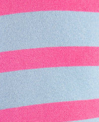 Le Comte - Lichte pullover - Blue met pink