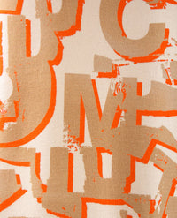Le Comte - Lichte pullover - Ronde hals - Beige, warm orange en off-white