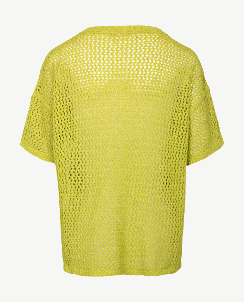 Le Comte - Lichte pullover - Lime