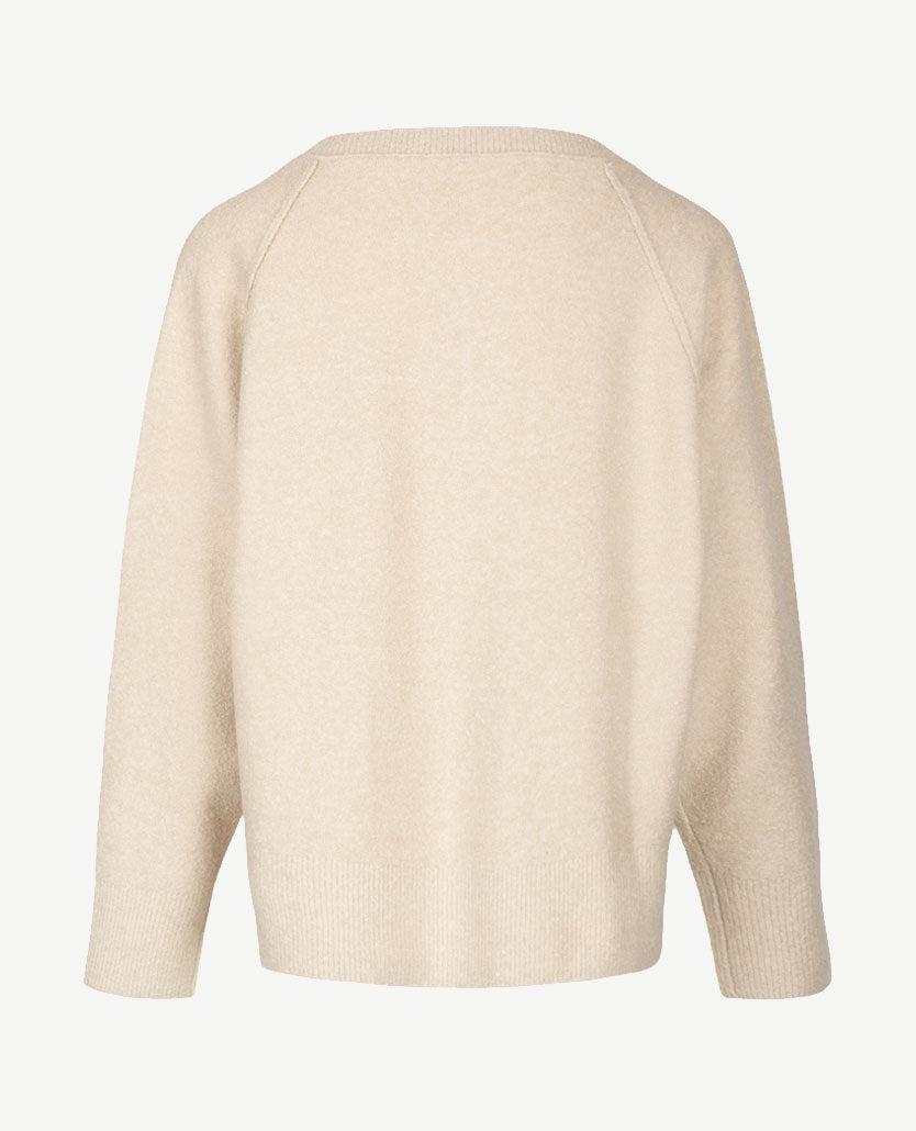 Le Comte - Vest - Boucle - Warm beige