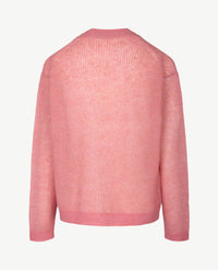 Le Comte - Kort gebreid vest - Rose