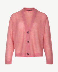 Le Comte - Kort gebreid vest - Rose