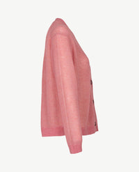 Le Comte - Kort gebreid vest - Rose