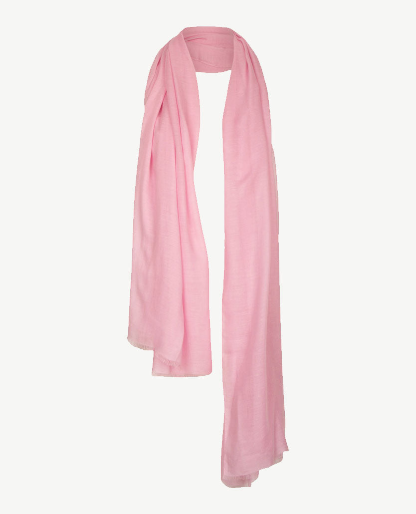 DYP - Shawl Lily - Licht geweven - Licht rose