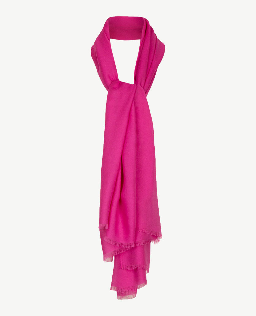 DYP - Shawl Lily - Licht geweven - Fuchsia