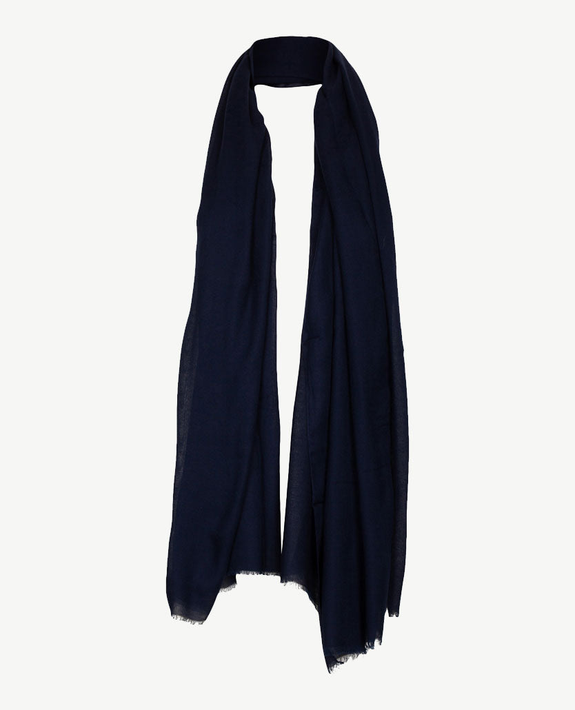 DYP - Shawl Lily - Licht geweven - Navy