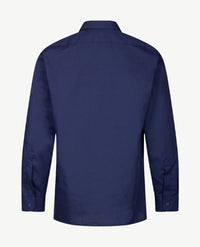 No Buttons®  by D.Y.P - Overhemd met klittenbandsluiting - Patrick - Navy