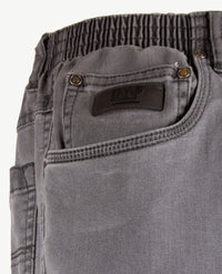 D.Y.P. - Oliver - Elastische band - jeans - 5-pocket - Licht grijs