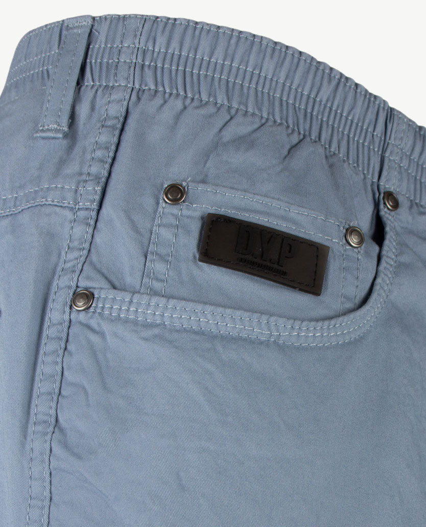 D.Y.P. - Oliver - Elastische band - Katoen - 5-pocket - Blue