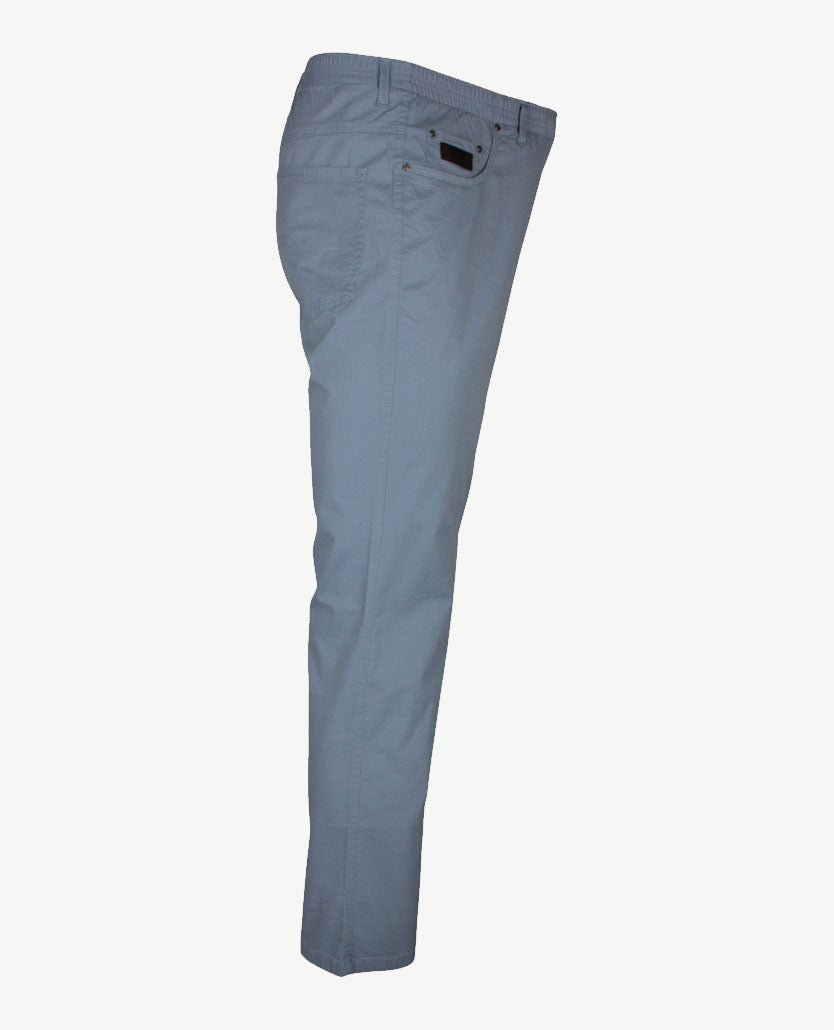 D.Y.P. - Oliver - Elastische band - Katoen - 5-pocket - Blue