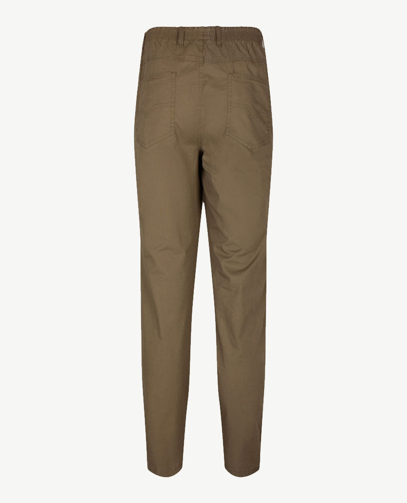 D.Y.P. - Oliver - Elastische band - Katoen - 5-pocket - Khaki