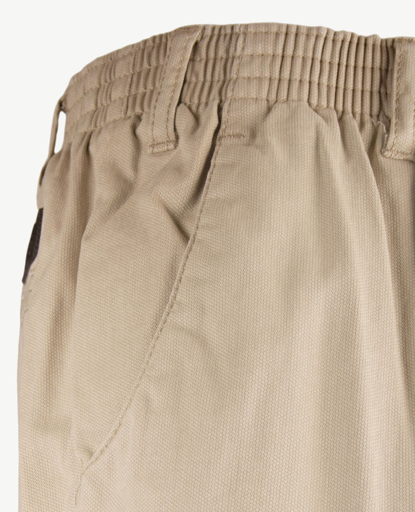 D.Y.P. - Philip - Elastische band - Katoen - Zomer twill - Beige