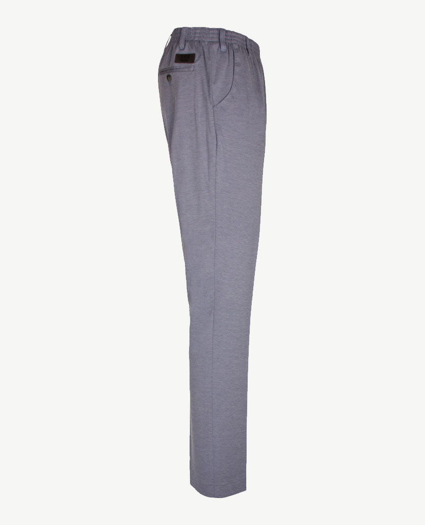 D.Y.P. - Philip - Elastische band - Jersey stretch - Blauw mêlée
