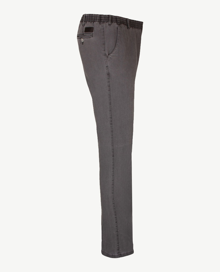D.Y.P. - Philip - Elastische band - jeans - Licht grijs