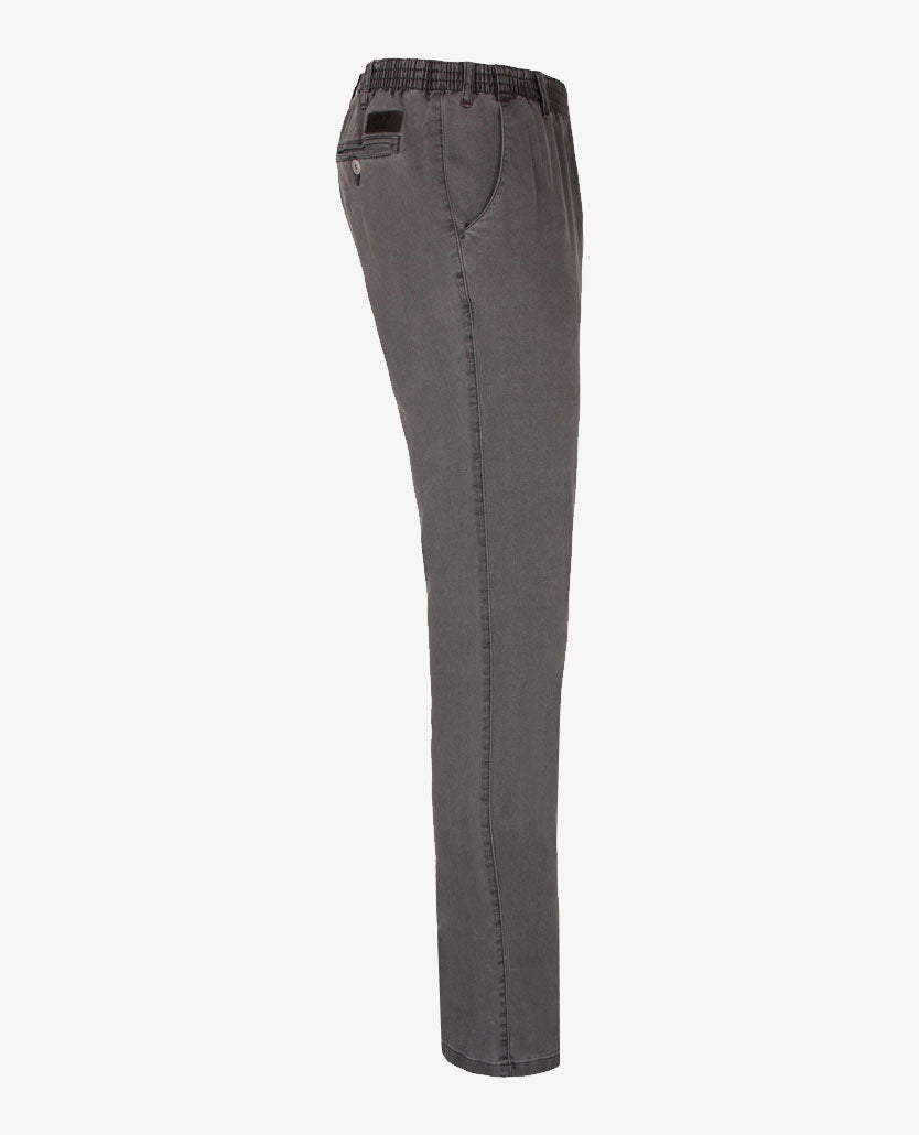 D.Y.P. - Philip - Elastische band - jeans - Licht grijs