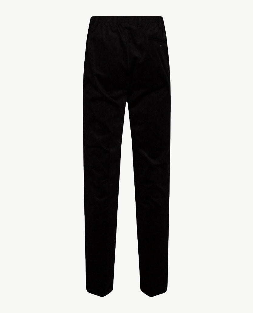 D.Y.P. - Philip - Elastische band - Ribcorduroy - Zwart