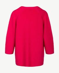 Rabe - Pullover gebreid - met v-hals - Pink