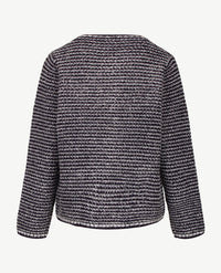 Rabe - Vest 'Chanel' - Navy, off-white en zilver