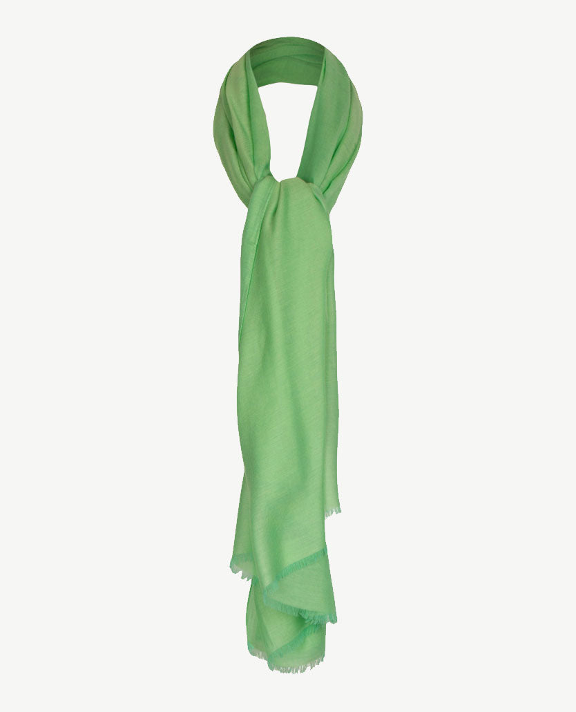 DYP - Shawl Lily - Licht geweven - Fris groen