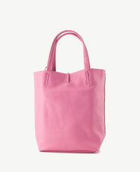 Schoudertas - Shopper - Leer - Klein - Rose