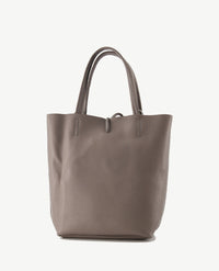 Schoudertas - Shopper - Leer - Klein - Taupe