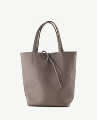 Schoudertas - Shopper - Leer - Klein - Taupe