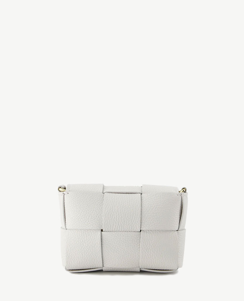 Tas - Steffi - Leer - Licht grijs