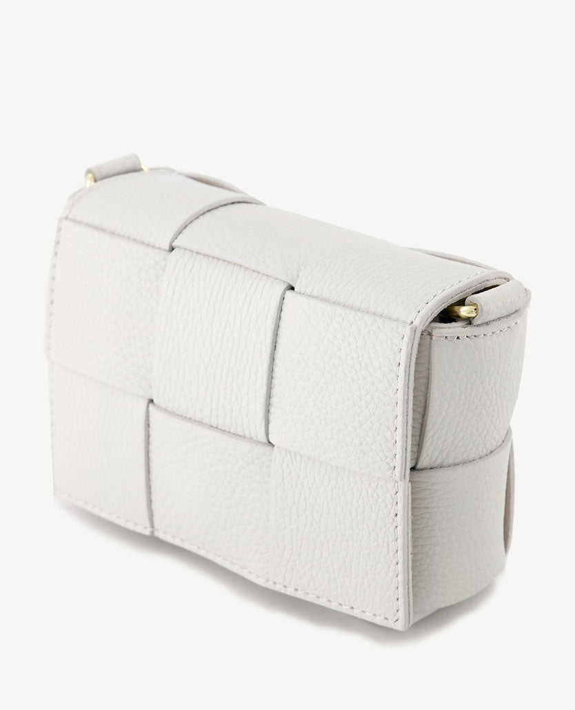 Tas - Steffi - Leer - Licht grijs