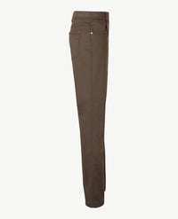 Toni - Alice - Elastiek rondom - Katoen - Normale lengte - Donker khaki